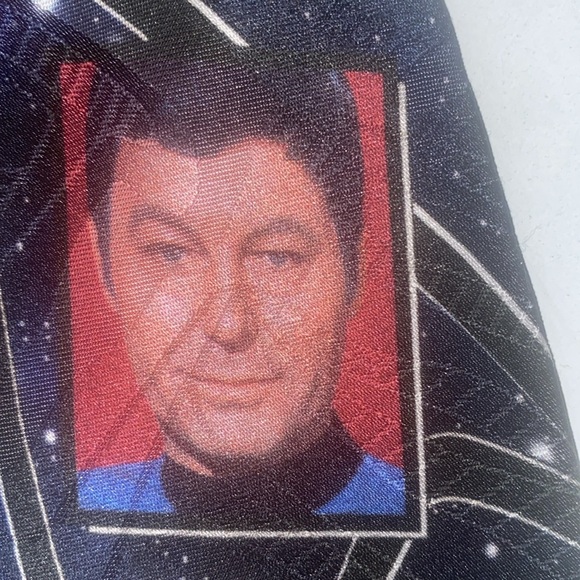 Vintage ORIGINAL RALPH Marlin “Star Trek - Original Series Crew” Men’s Neck Tie - Picture 9 of 12